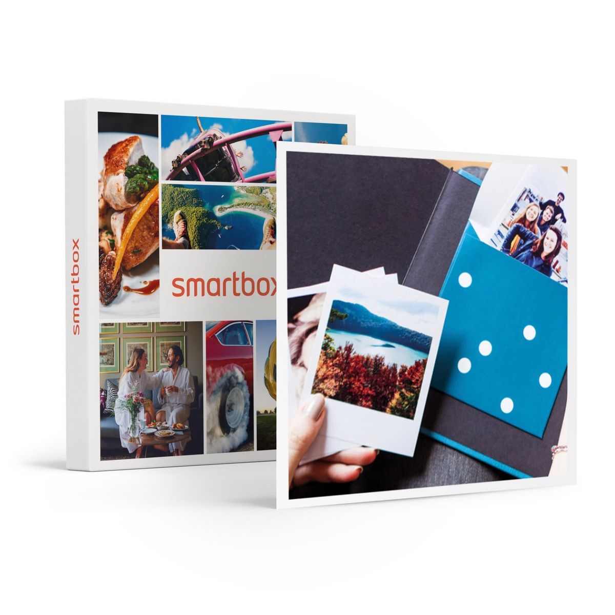 Smartbox Album photo Cheerz scrapbooking DIY avec 20 photos au format rétro - Coffret Cadeau Sport & Aventure