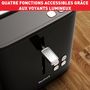 Voir la diapositive 5 : TEFAL Grille-pain TT640810 écran digital