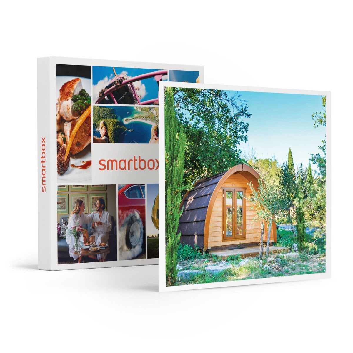 Smartbox Séjour de 3 jours en pod ou roulotte en Ardèche - Coffret Cadeau Séjour