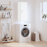 VIDAXL Armoire murale blanc 34,5x34x90 cm