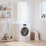 Voir la diapositive 1 : VIDAXL Armoire murale blanc 34,5x34x90 cm