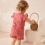 Voir la diapositive 6 : Petit Béguin Combishort bébé en gaze de coton Fiesta