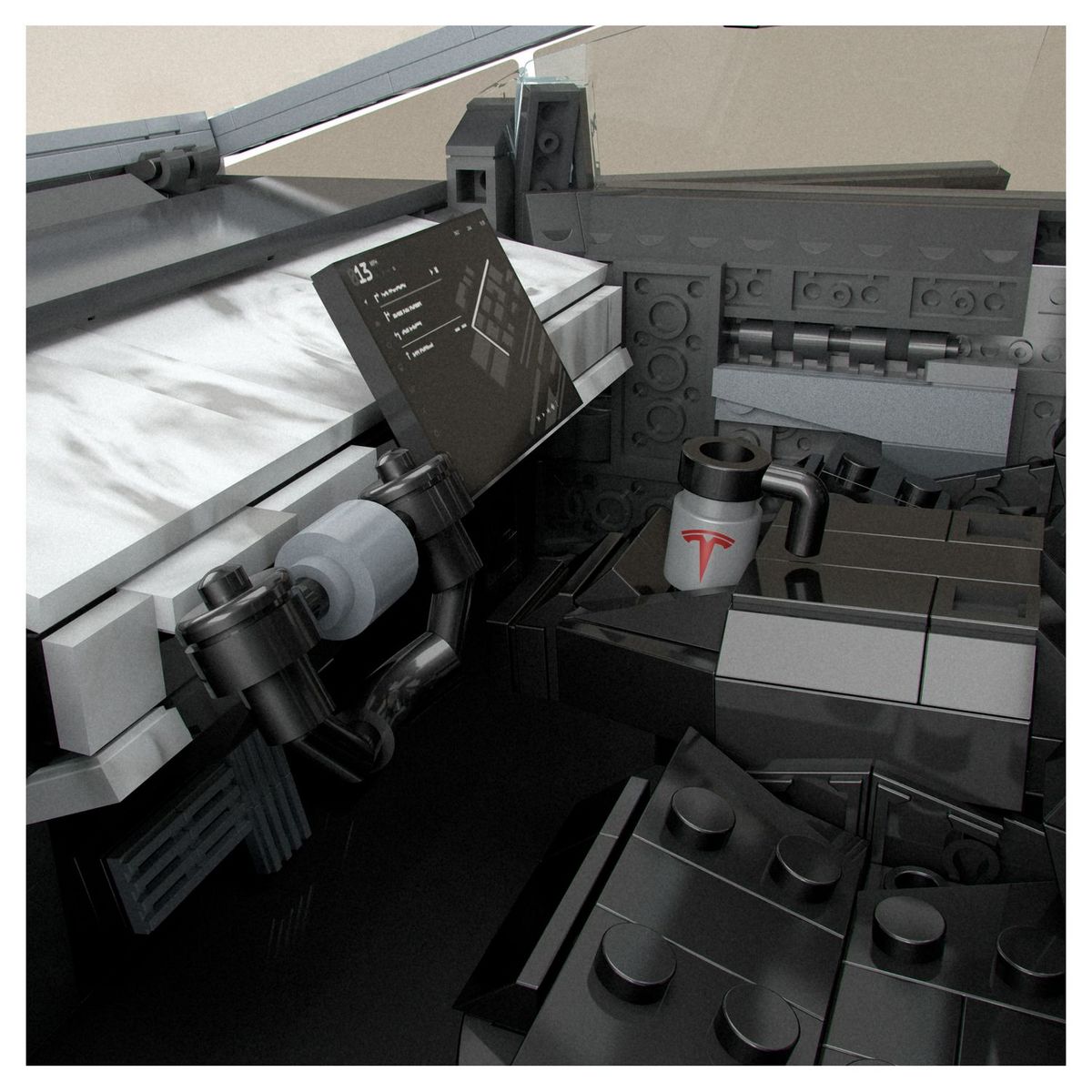 MEGA Mega Construx - Coffret Cybertruck Tesla à construire