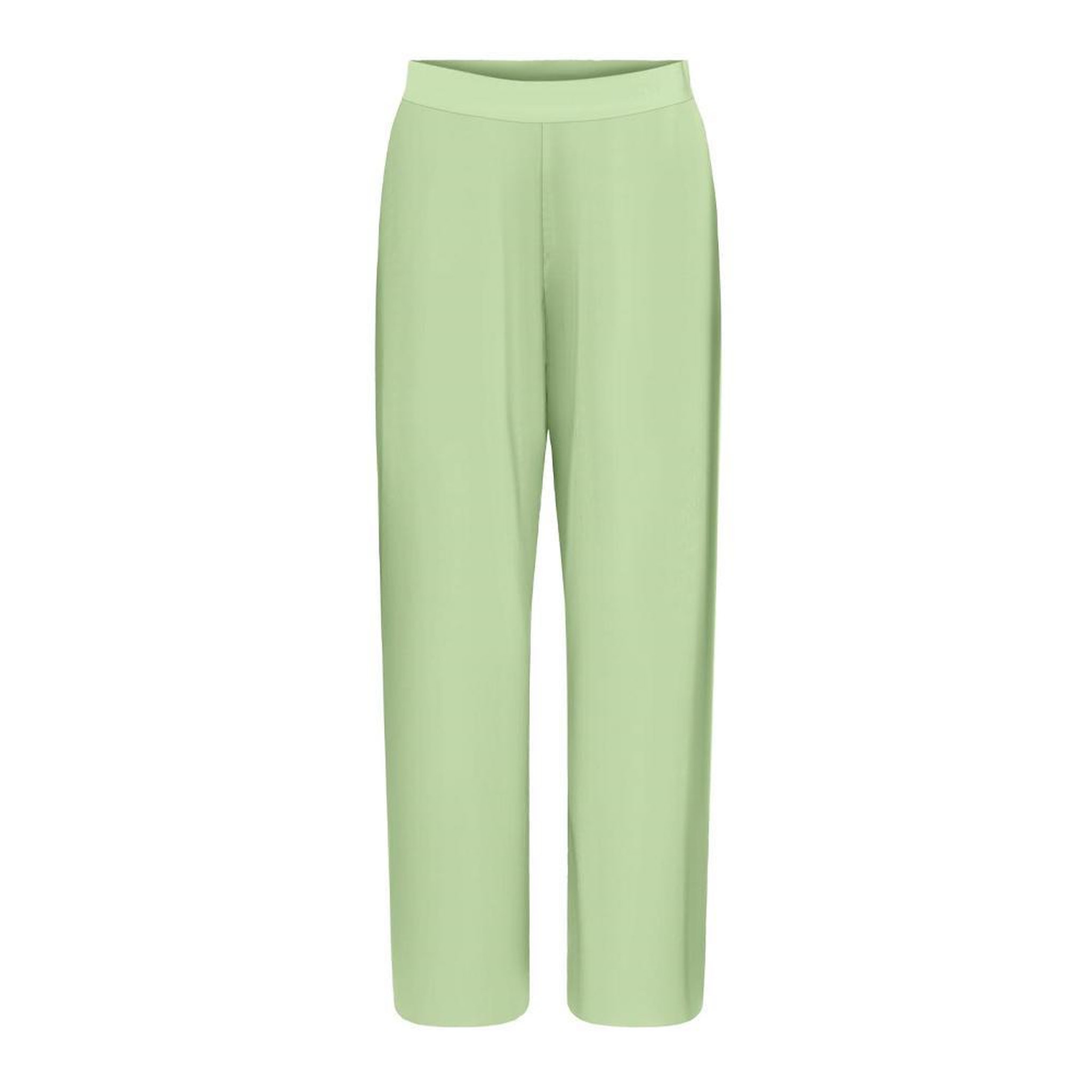 JACQUELINE DE YONG Pantalon Droit fluide Vert Femme JDY Bravo Pleat. Coloris disponibles : Vert