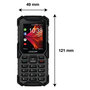 Voir la diapositive 3 : Logicom Téléphone portable Xtrem 40 Pro Noir 4G