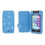 VTECH Etui de protection Officiel KidiCom 3.0 - Bleu