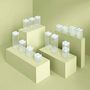 Voir la diapositive 4 : FIVE Bocal en Plastique Carré  Oslo  1,7L Transparent