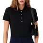 Voir la diapositive 1 : Lacoste Polo Noir Femme Lacoste PF5462-031