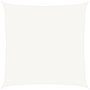 Voir la diapositive 2 : VIDAXL Voile d'ombrage 160 g/m^2 Blanc 5x5 m PEHD