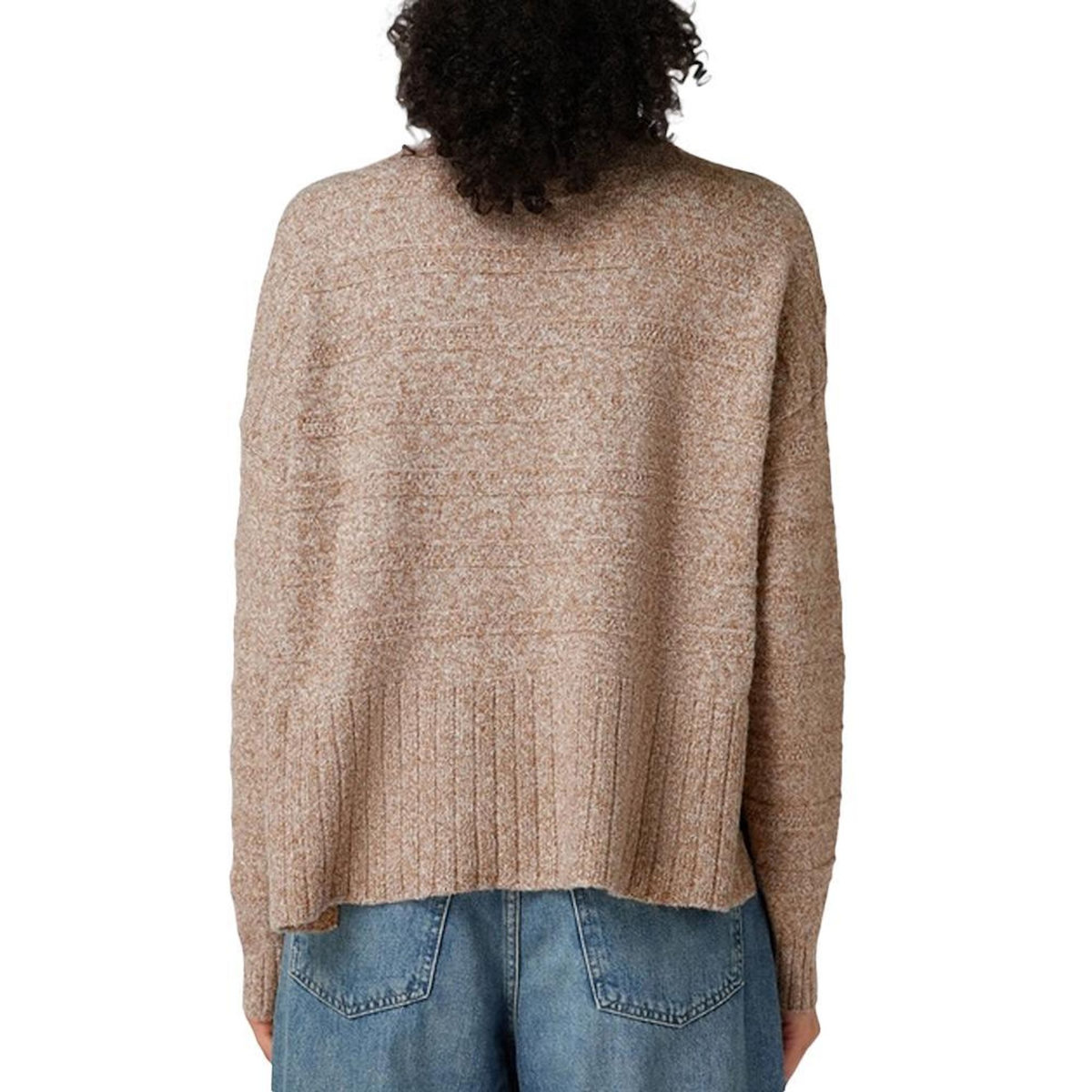 Vero Moda Pull Marron Femme Vero Moda Doffy