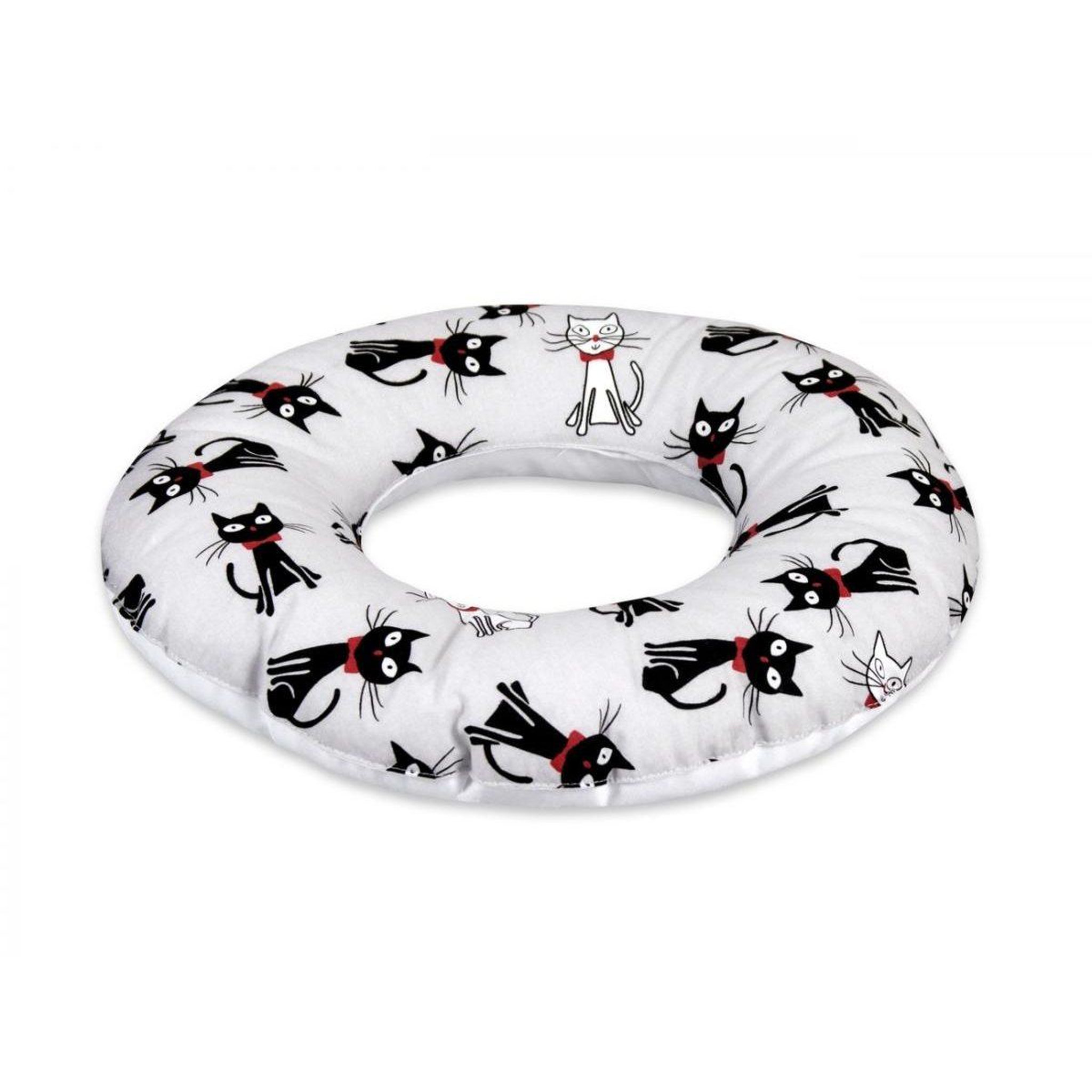 VELINDA Coussin rond post natal les chats petits 1