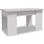 Voir la diapositive 4 : Habitat et Jardin Table basse  Diana  - 102 x 50 x 43 cm - Blanc