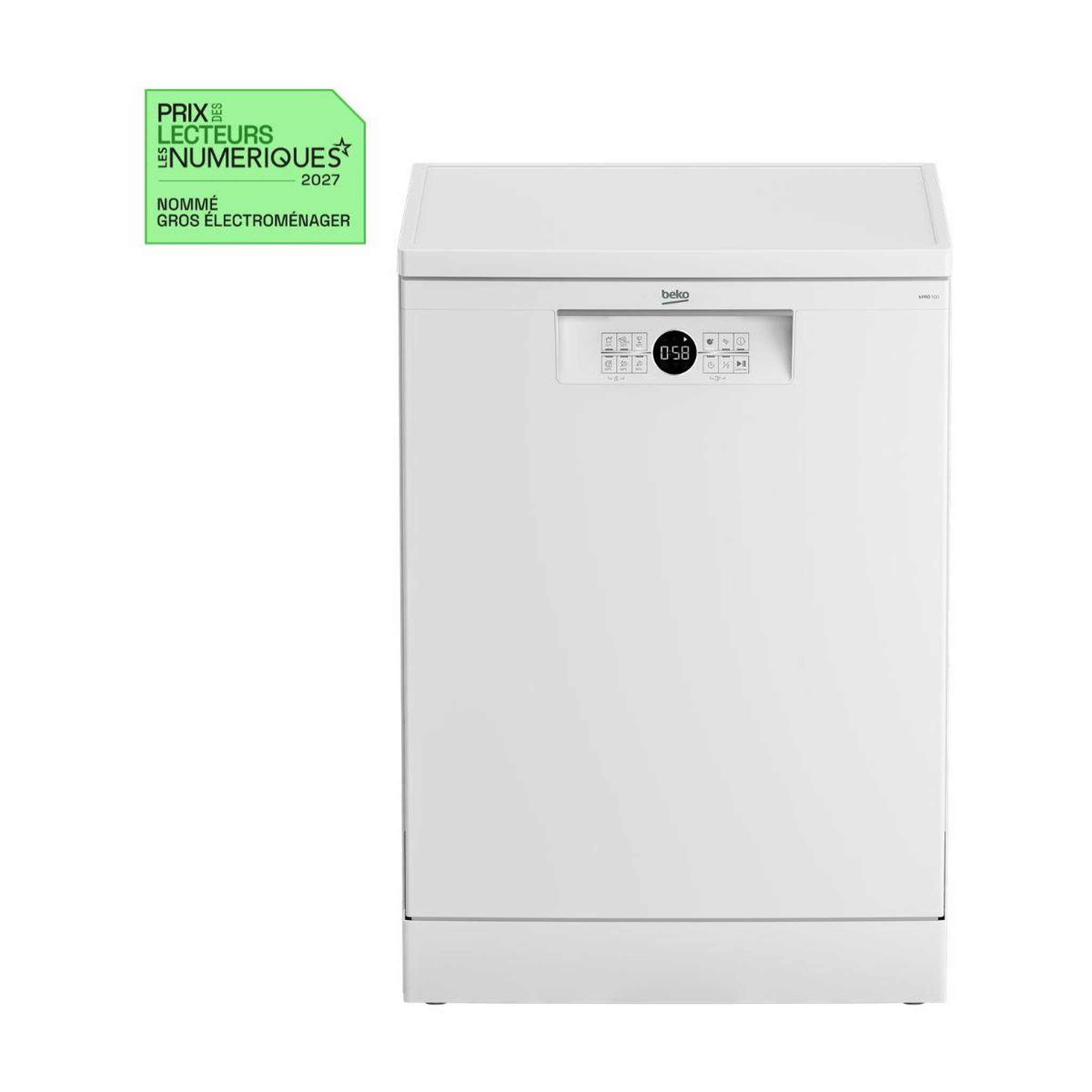Voir la diapositive 5 : Beko Lave vaisselle 60 cm BDFN26550W