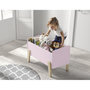 Voir la diapositive 6 : Paris Prix Pack - Lit Enfant, Chevet & Coffre  Kiddy  90x200cm Rose