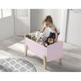 Voir la diapositive 6 : Paris Prix Pack - Lit Enfant, Chevet & Coffre  Kiddy  90x200cm Rose