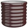 Voir la diapositive 2 : VIDAXL Jardiniere de jardin Acier enduit de poudre 40x40x36 cm Marron