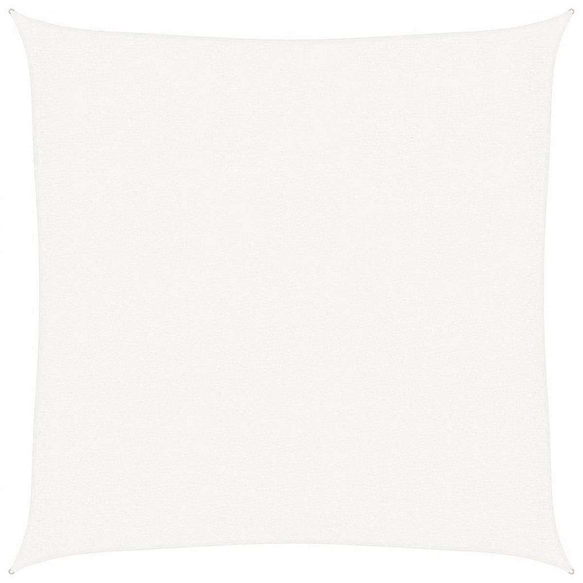 VIDAXL Voile de parasol PEHD Carre 2 x 2 m Blanc