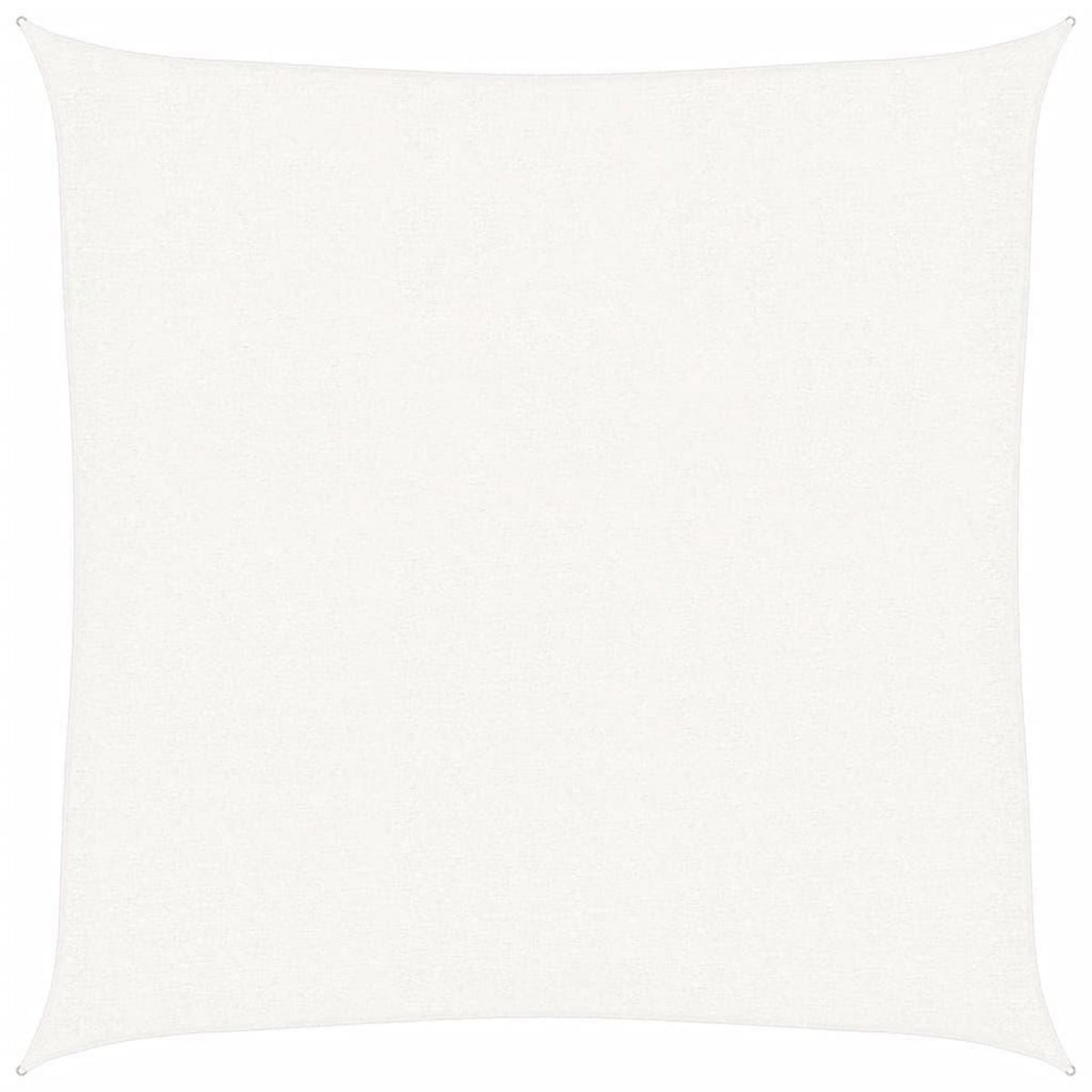 VIDAXL Voile de parasol PEHD Carre 2 x 2 m Blanc