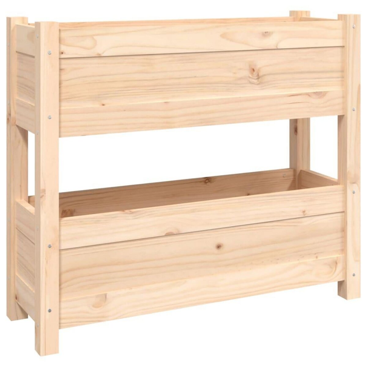 VIDAXL Jardiniere 77x25x66 cm Bois massif de pin