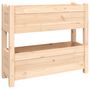 Voir la diapositive 2 : VIDAXL Jardiniere 77x25x66 cm Bois massif de pin