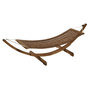 Voir la diapositive 1 : GARDENSTAR Hamac et son support - Bois d'accacia - 227.5x68x4cm