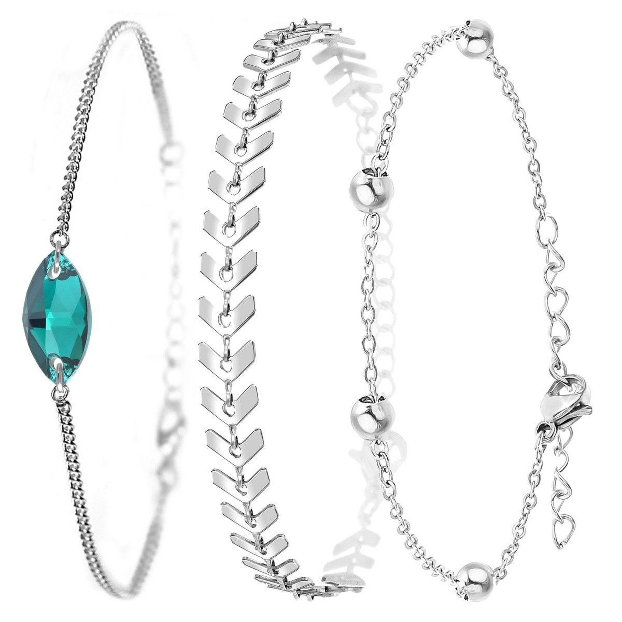 SC CRYSTAL Set de 3 bracelets par SC Crystal®