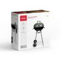 Voir la diapositive 5 : AAAAA Barbecue a charbon - LIVOO - DOC172K - ø41 cm - Grille en acier chromé - Hauteur 69,5 cm - Poignées - 2 roues crantées