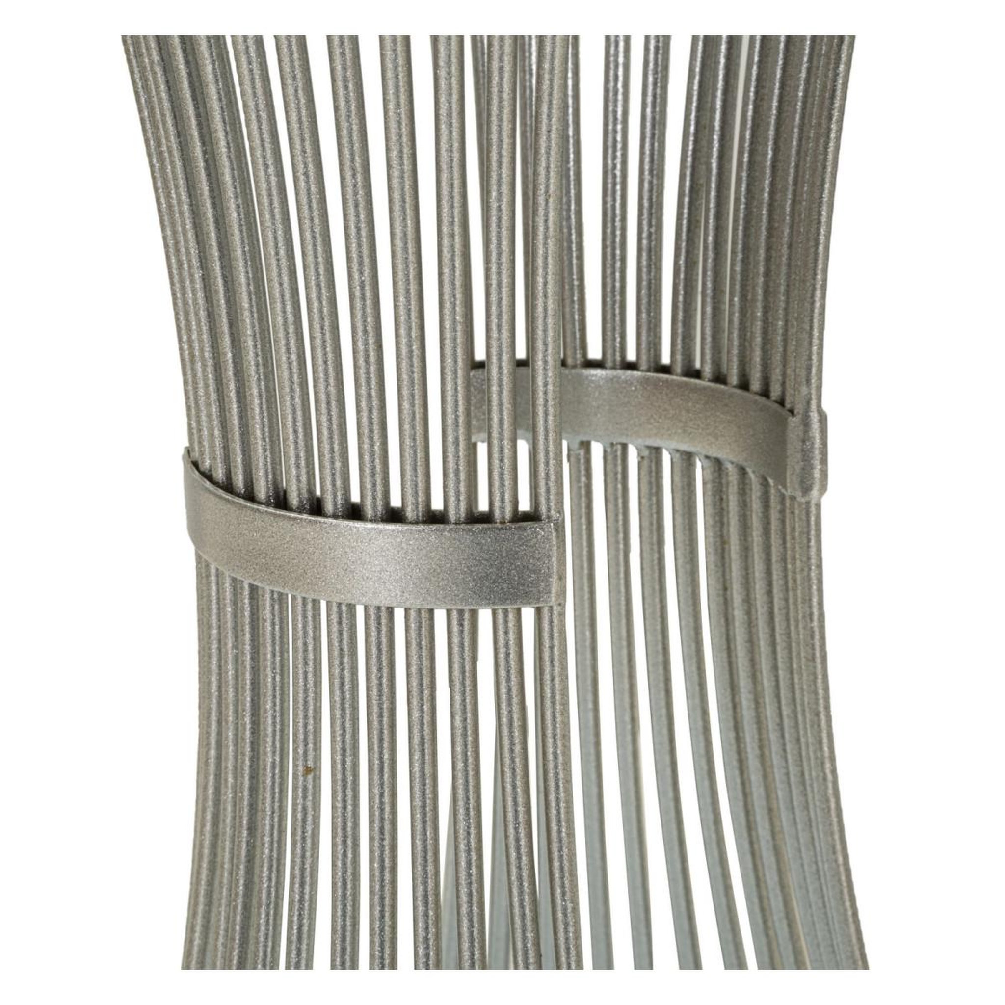 Voir la diapositive 5 : Paris Prix Table d'appoint en marbre  funnel  79cm argent