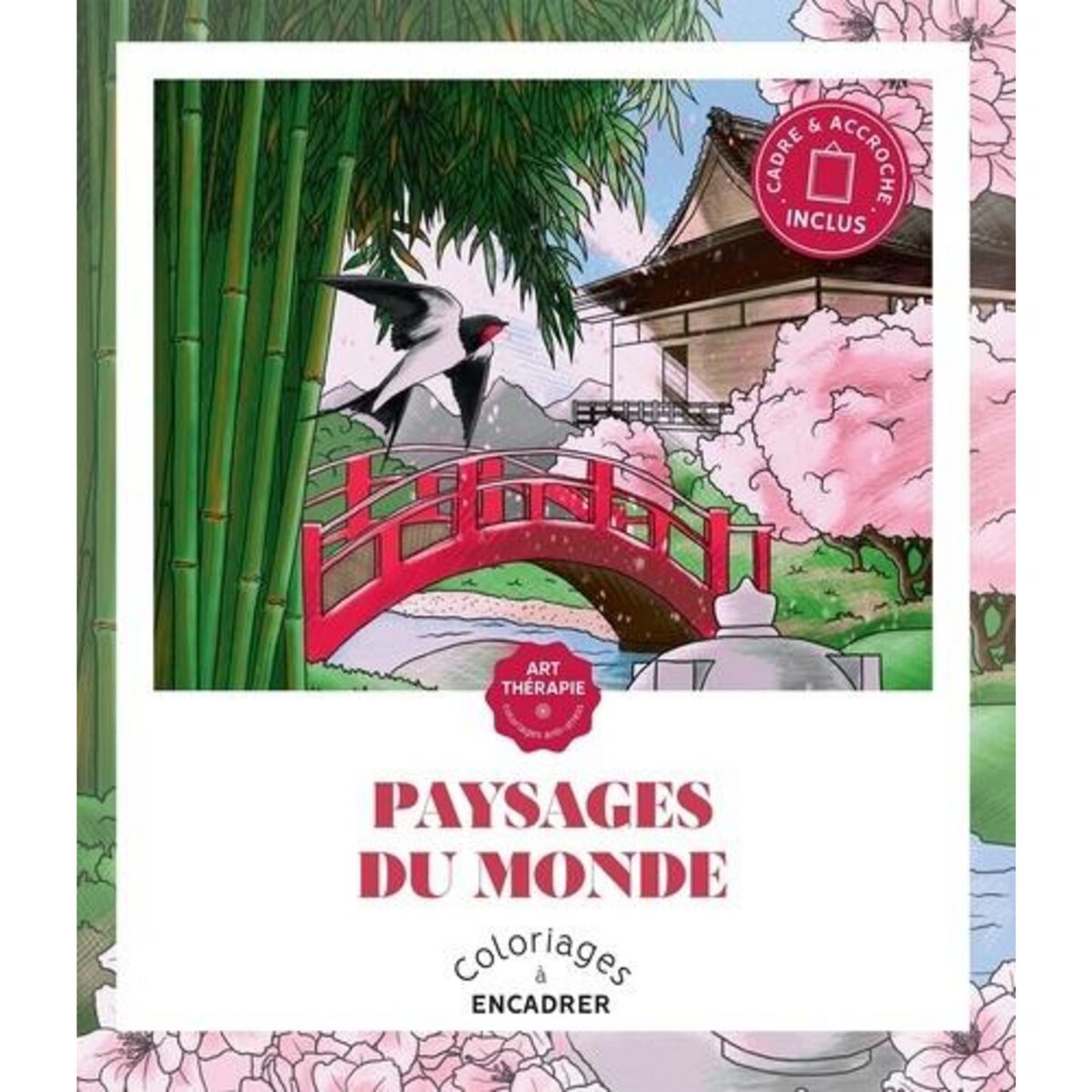 PAYSAGES DU MONDE. COLORIAGES A ENCADRER, Hachette Pratique