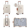Voir la diapositive 3 : Delsey Valise Cabine Rigide Moncey 803 TSA Polypropylène