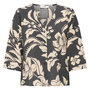 Voir la diapositive 1 : JACQUELINE DE YONG Blouse Beige/Gris Foncé Femme JDY Troya