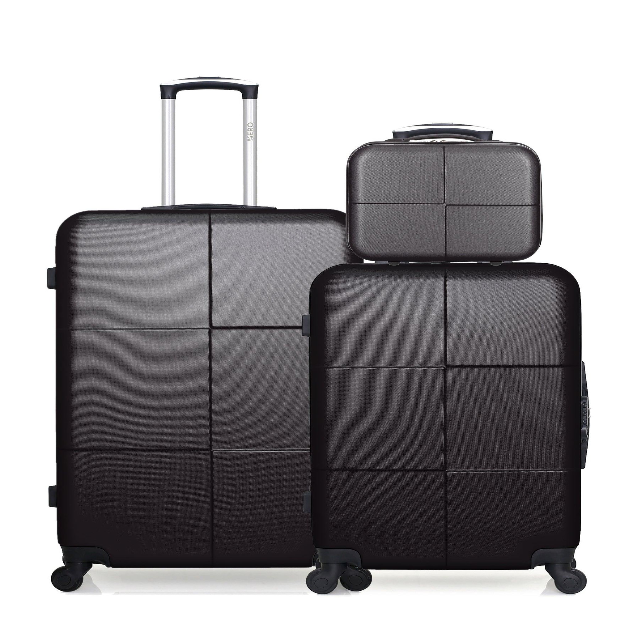 HERO Hero - lot de 3 - valise grand format, valise weekend et vanity coronado