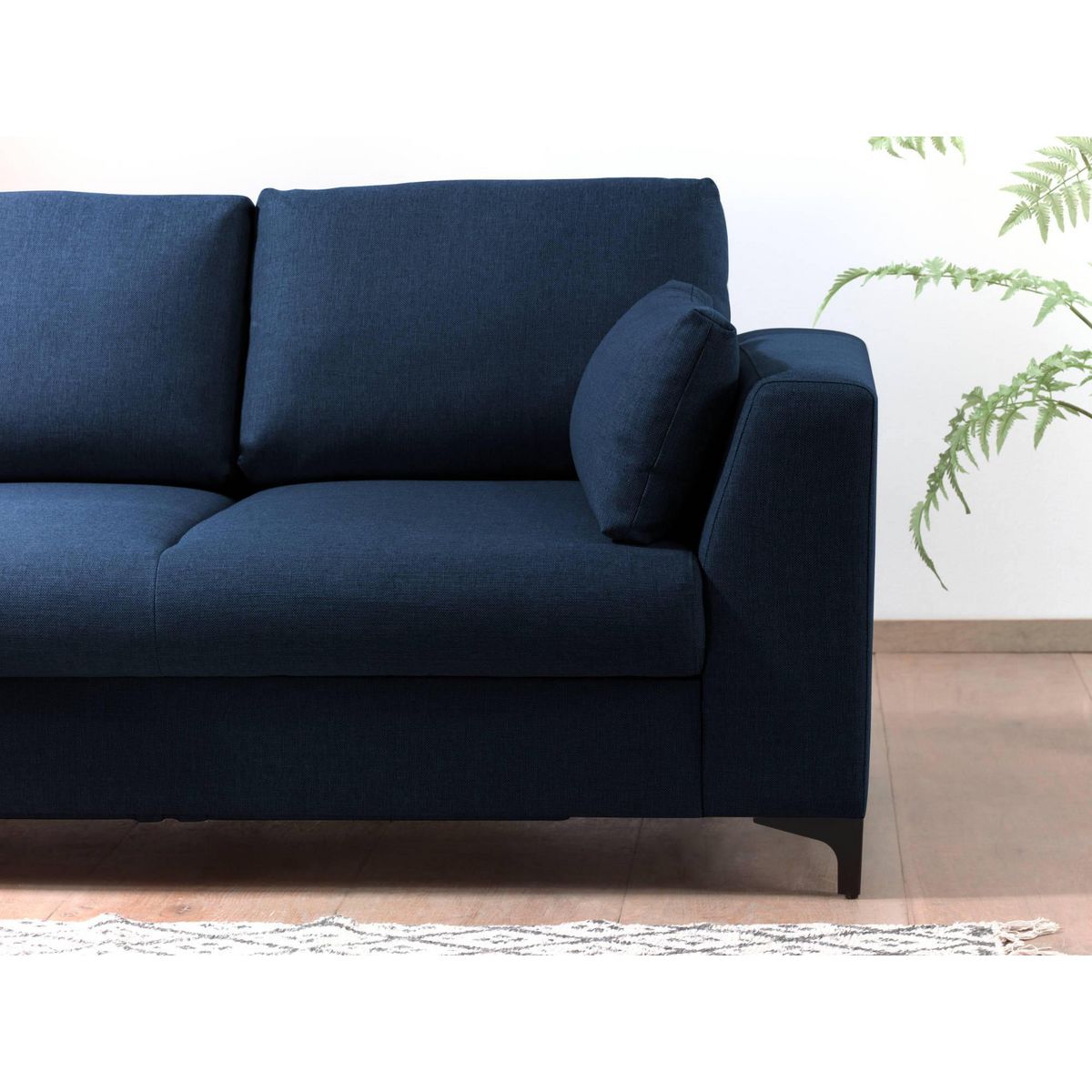 LISA DESIGN Tala - canapé d'angle gauche - convertible - 5 places - en tissu