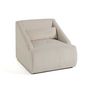 Voir la diapositive 4 : LISA DESIGN Onyx - fauteuil - en velours côtelé