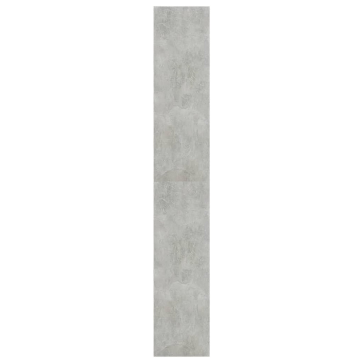 VIDAXL Bibliotheque a 5 niveaux Gris beton 60x30x189cm Bois ingenierie