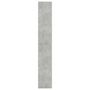 Voir la diapositive 5 : VIDAXL Bibliotheque a 5 niveaux Gris beton 60x30x189cm Bois ingenierie