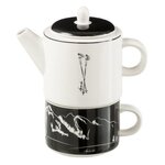 Paris Prix Théière Avec Tasse  Après-Ski  78cl Blanc