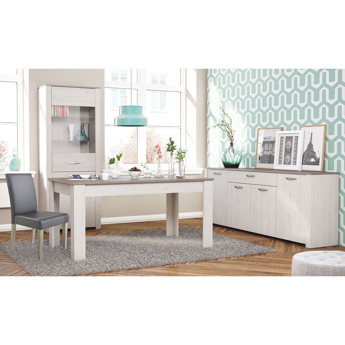 Vitrine 1 porte COMTESSE