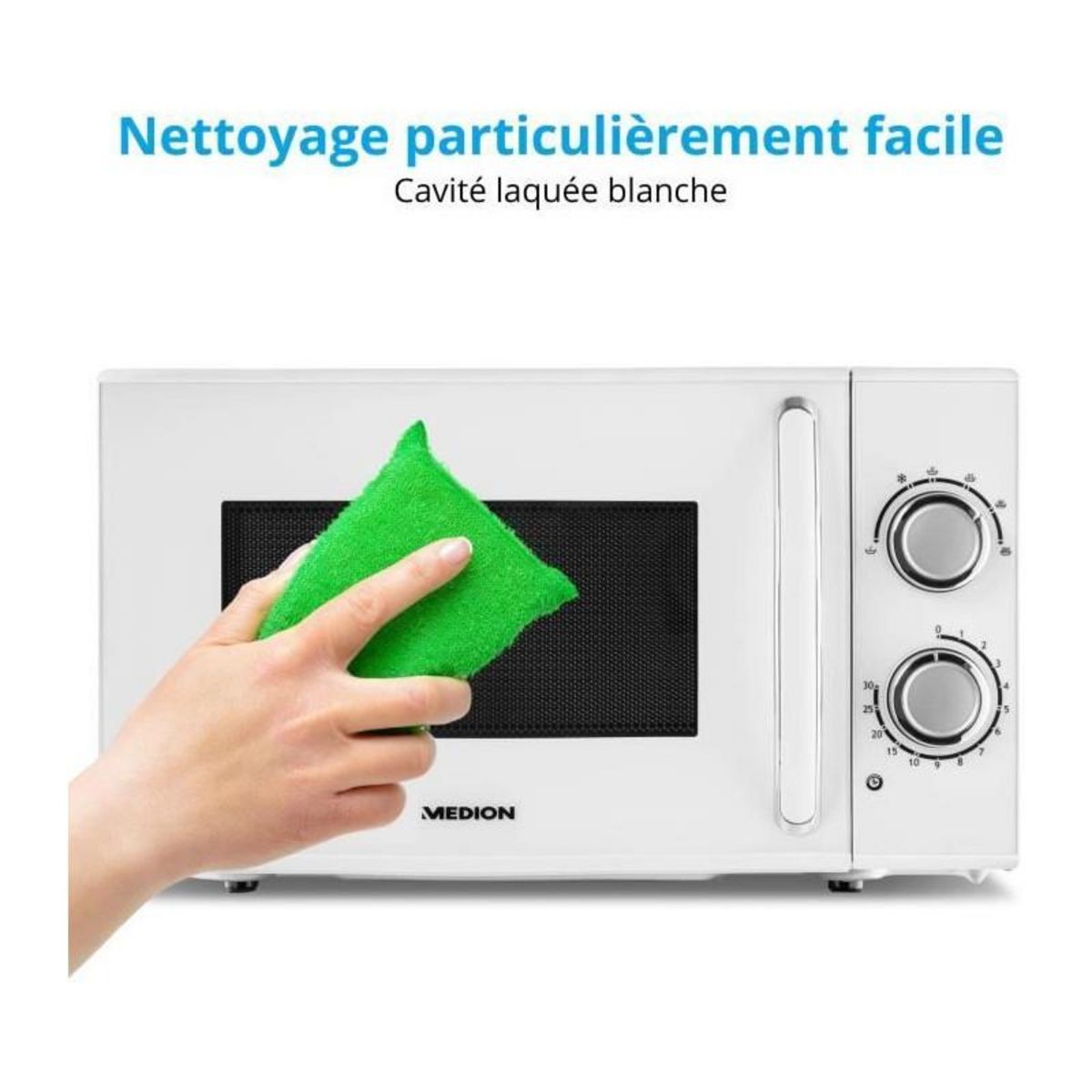 Style Me Up Four micro onde MEDION MD 15644 - Noir