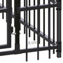 Voir la diapositive 6 : VIDAXL Chenil d'exterieur pour chiens Acier 25,8 m²