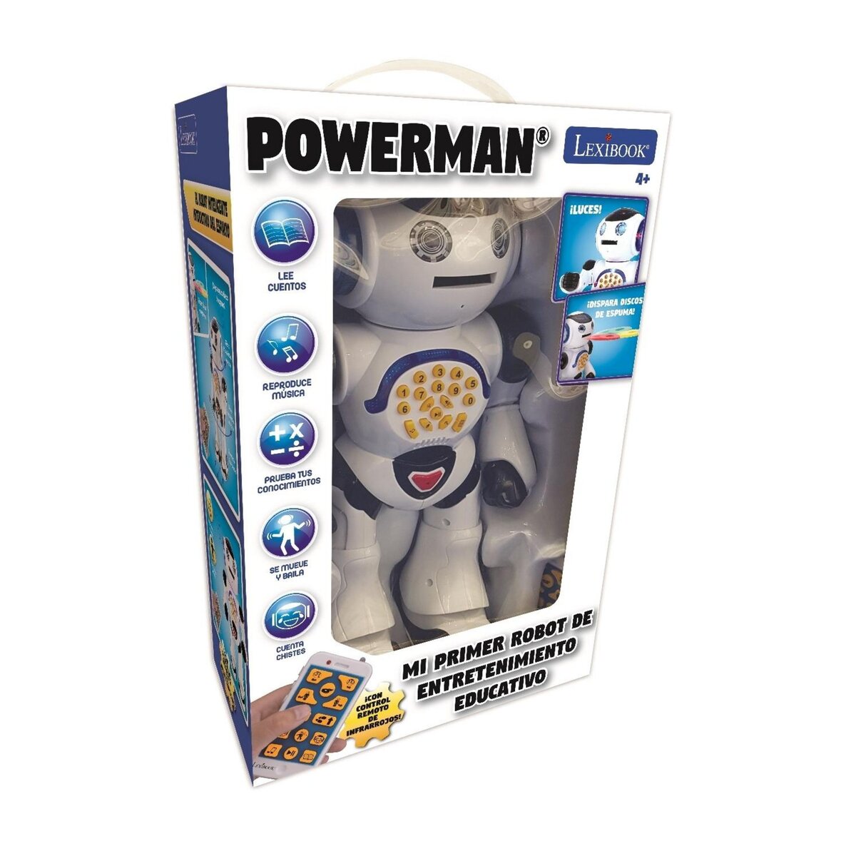 Lexibook POWERMAN Robot Interactif (Espagnol)