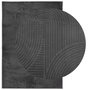 Voir la diapositive 3 : VIDAXL Tapis IZA poils courts style scandinave anthracite 120x170 cm