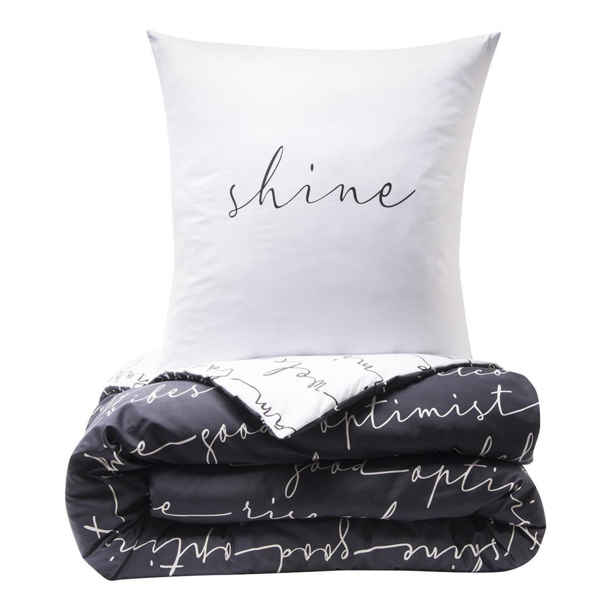 FUTURE HOME Parure de lit 2 personnes en microfibre