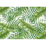 HABITABLE Adhésif décoratif à motif palmier - Vert