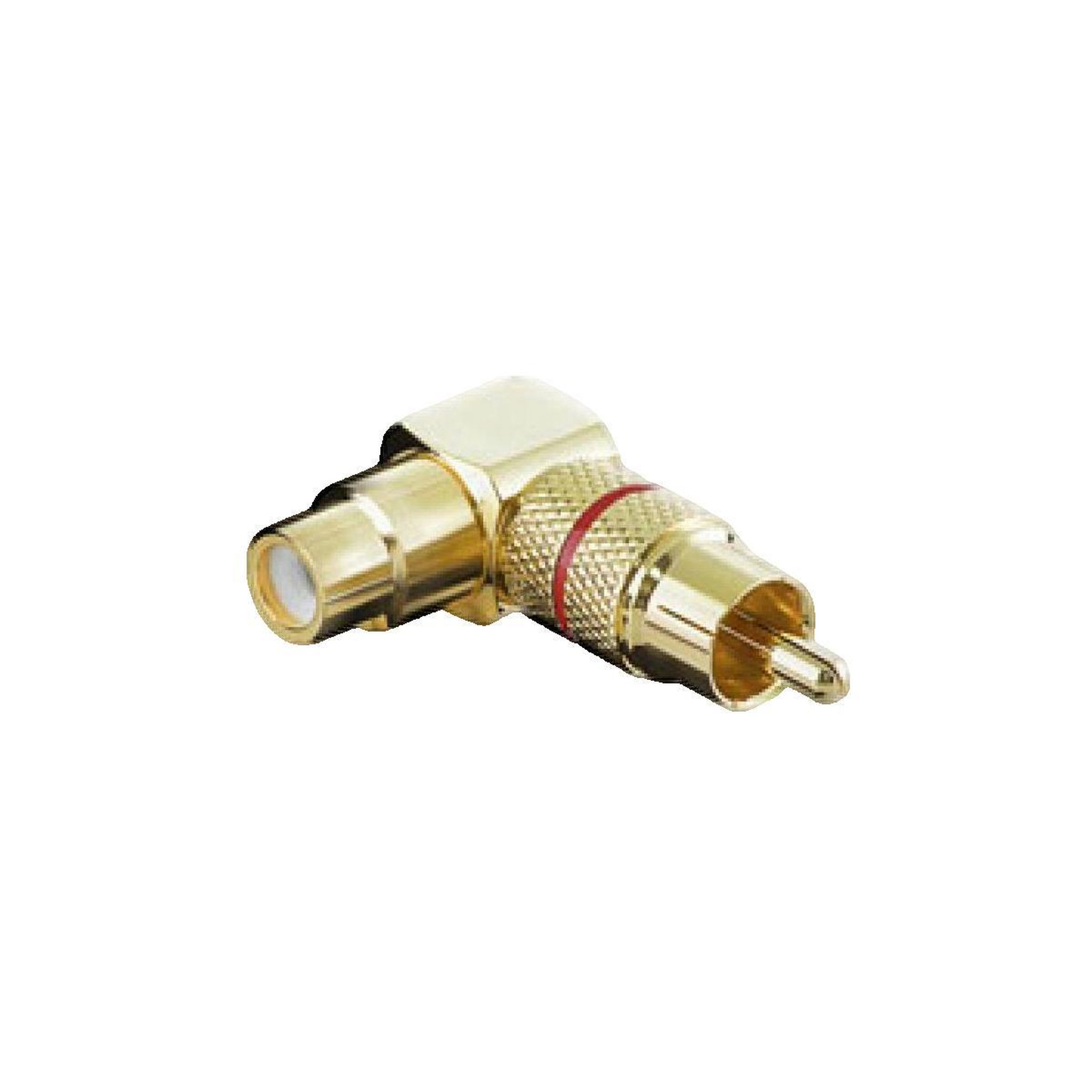 GOOBAY Adaptateur audio RCA Goobay Compact Rouge