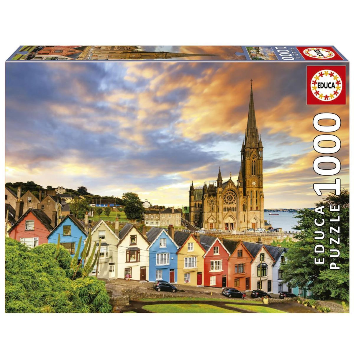EDUCA Puzzle 1000 p - Cathedrale de Cobh Irelande