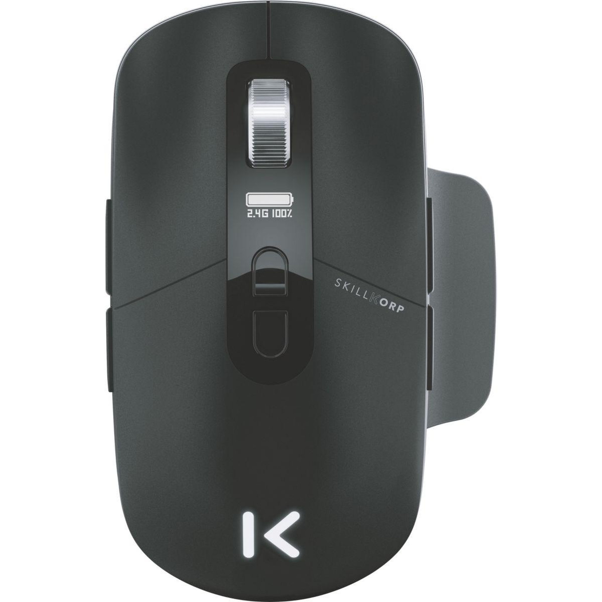 SKILLKORP Souris gamer sans fil ambi one noir progress