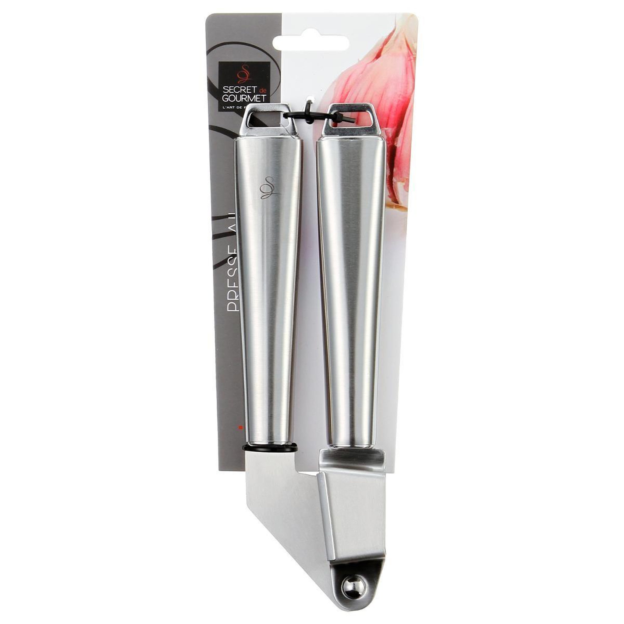 Voir la diapositive 5 : FIVE Presse-ail  inox  20cm argent