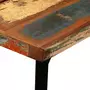 VIDAXL Table de bar Bois massif de recuperation 150 x 70 x 107 cm