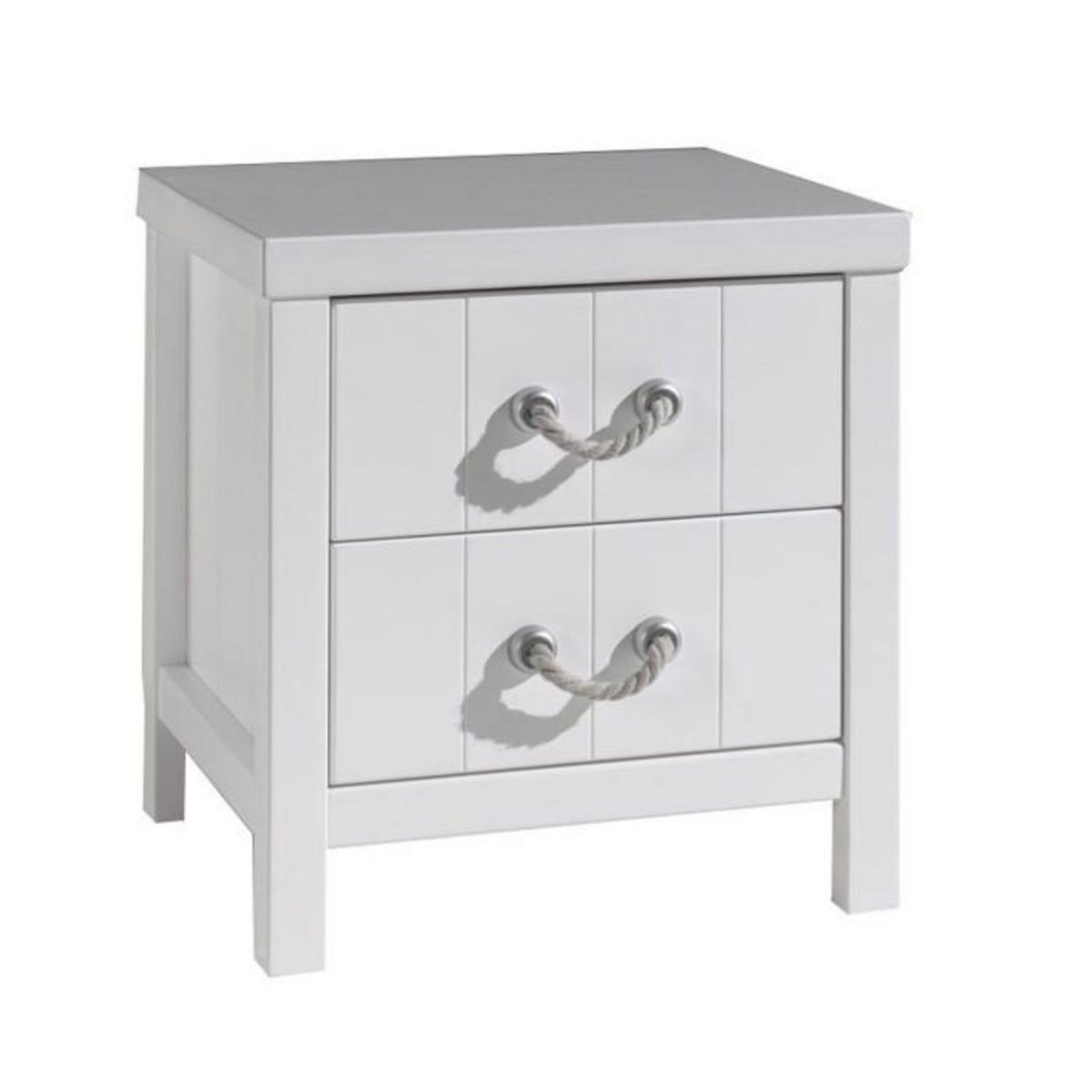 Paris Prix Pack - Lit Enfant, Chevet, Armoire & Tiroir  Lewis  Blanc